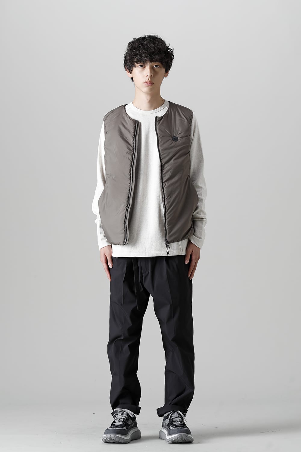 Heating Inner Vest Brown