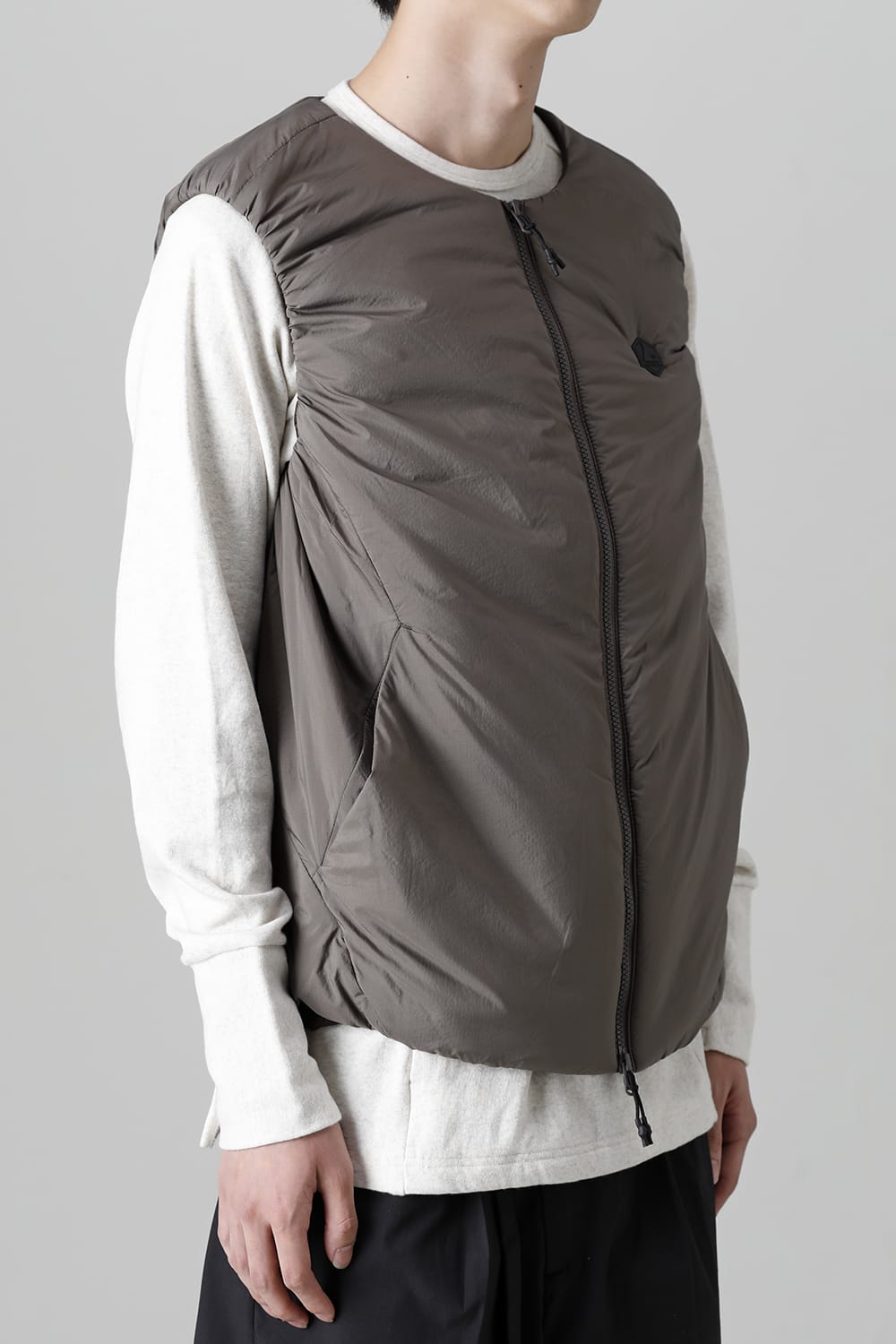 Heating Inner Vest Brown