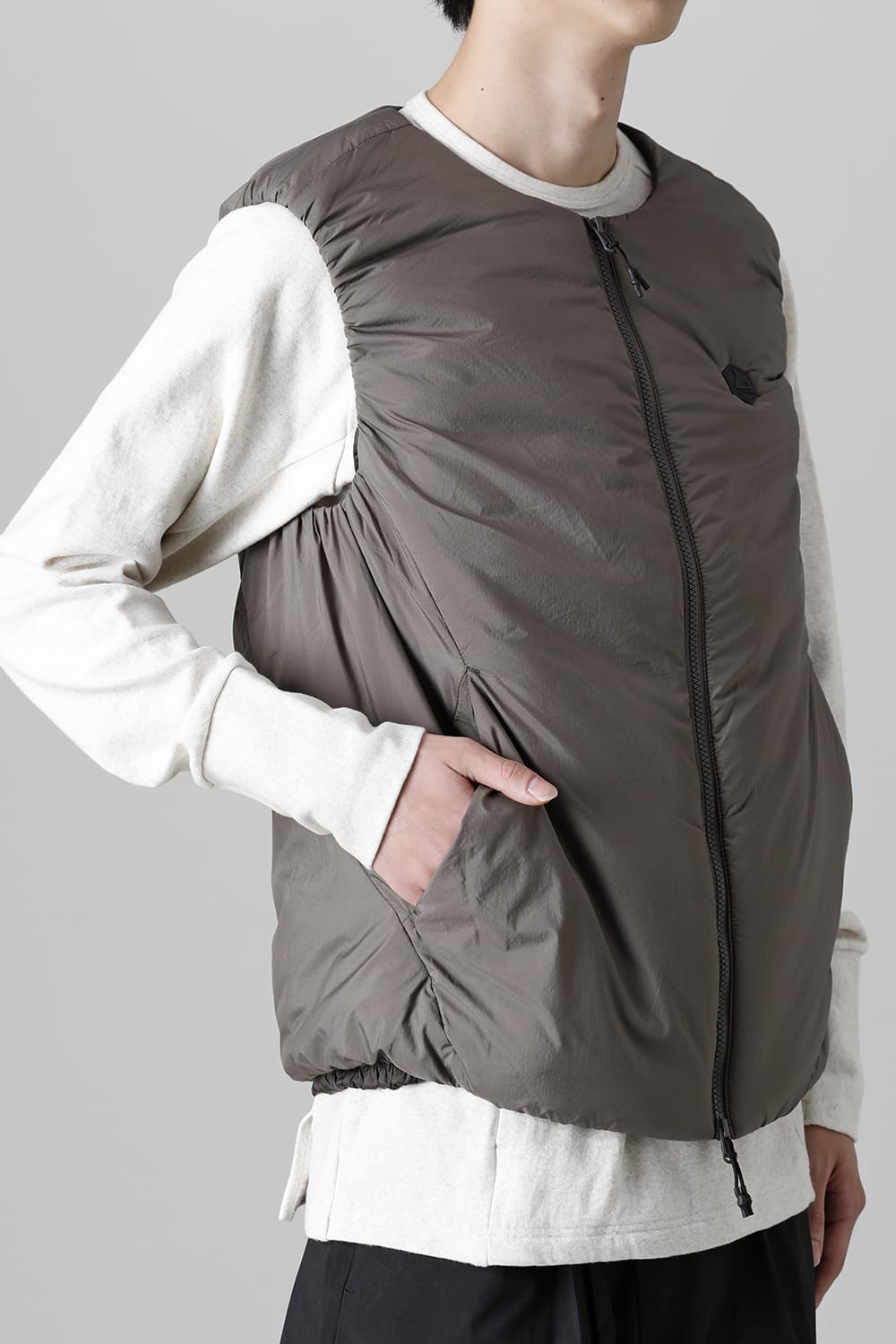 Heating Inner Vest Brown