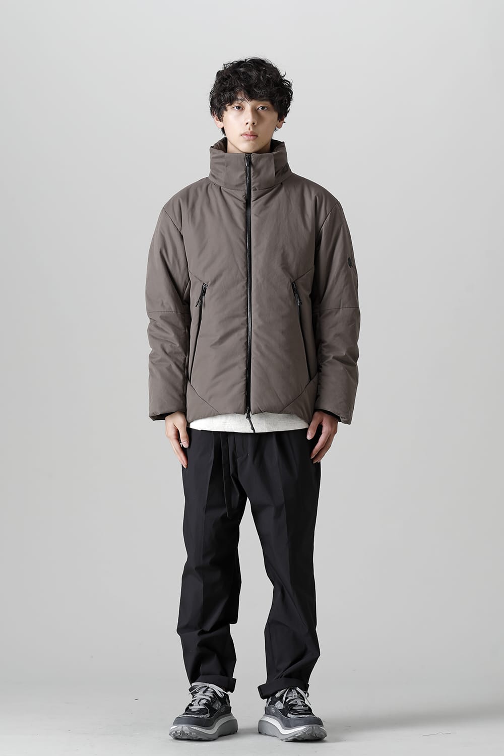 Heating Blouson Brown