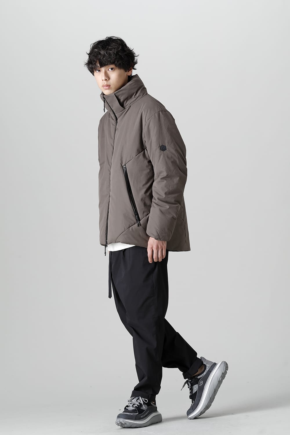 Heating Blouson Brown