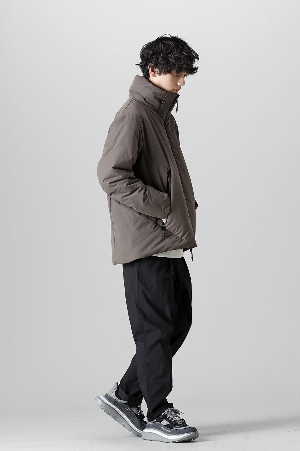 Heating Blouson Brown