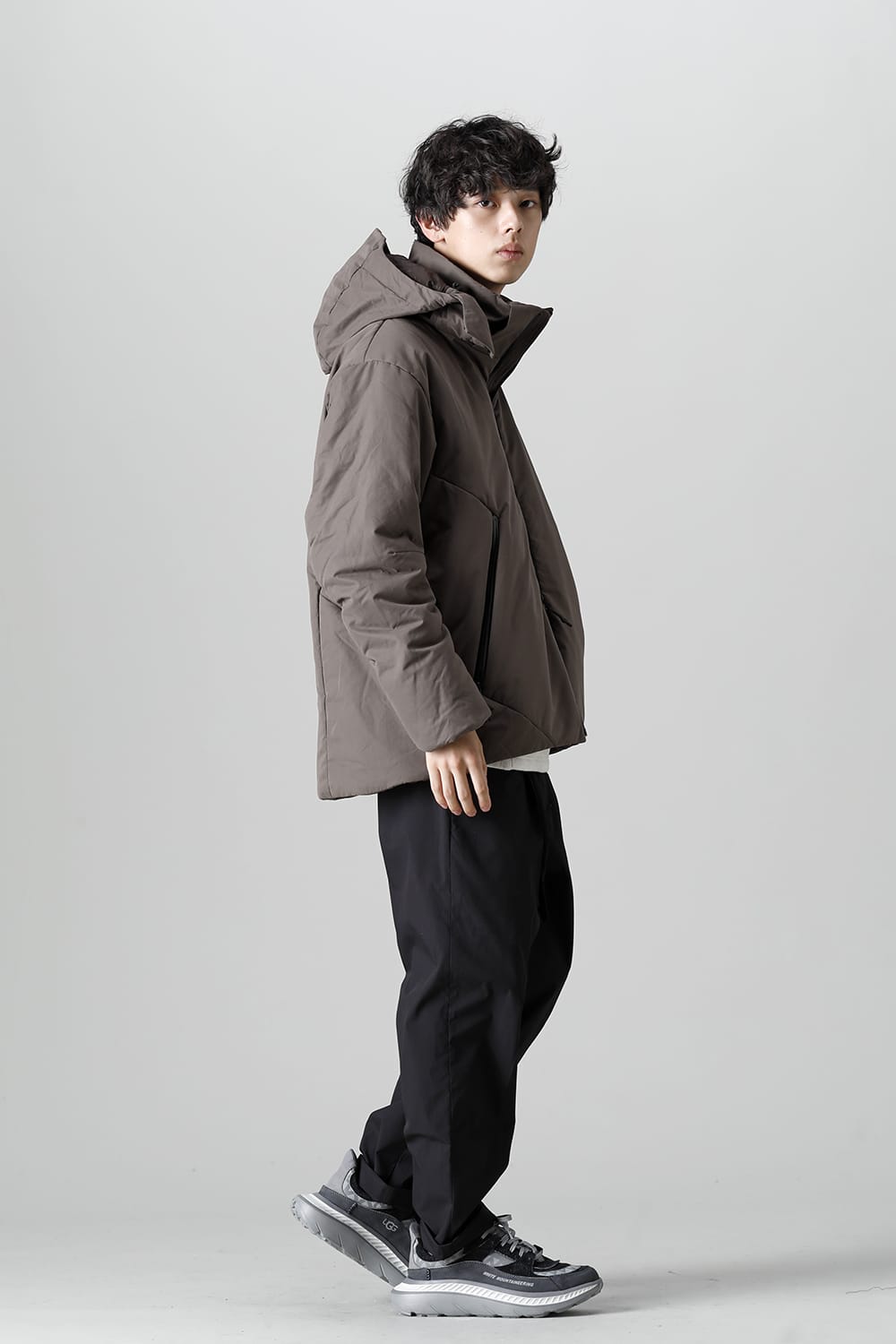 Heating Blouson Brown