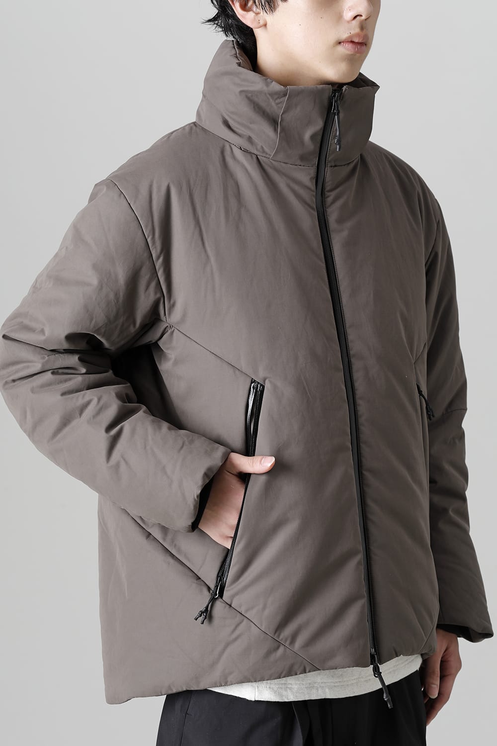 Heating Blouson Brown