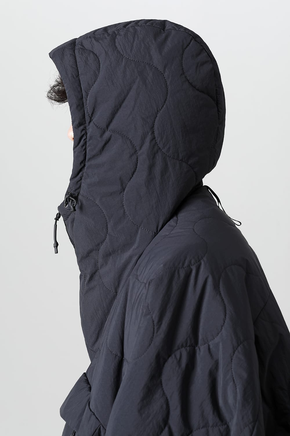 Heating Poncho Black