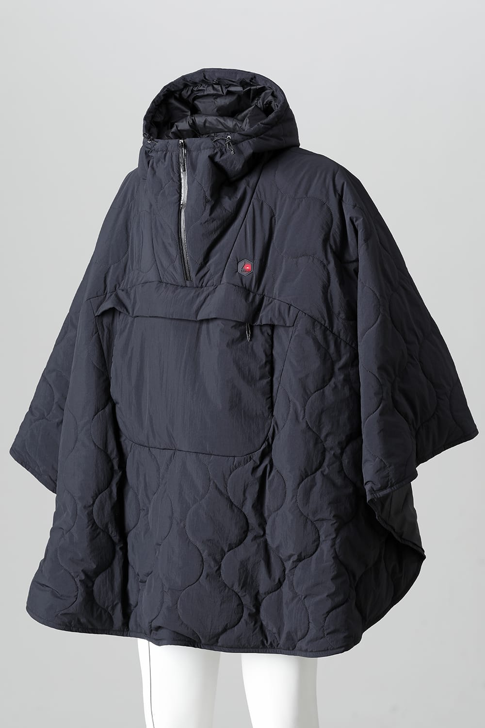 Heating Poncho Black