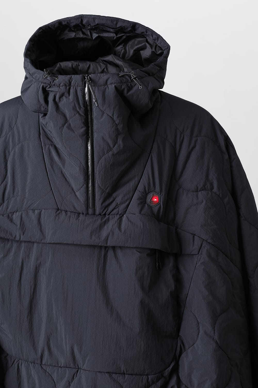 Heating Poncho Black