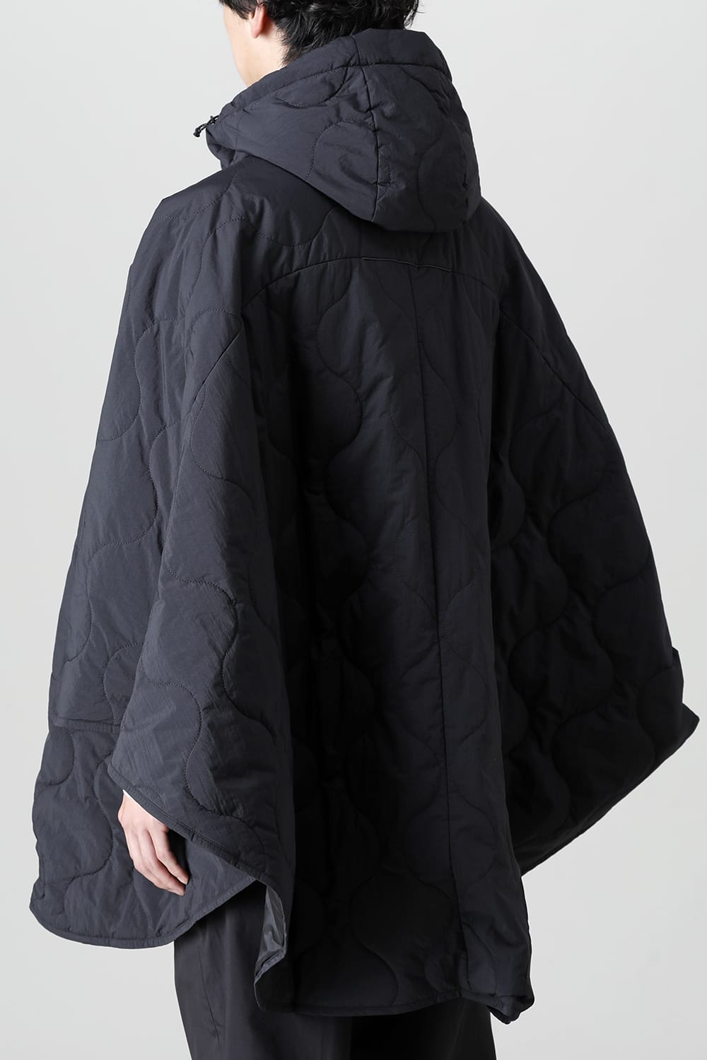 Heating Poncho Black