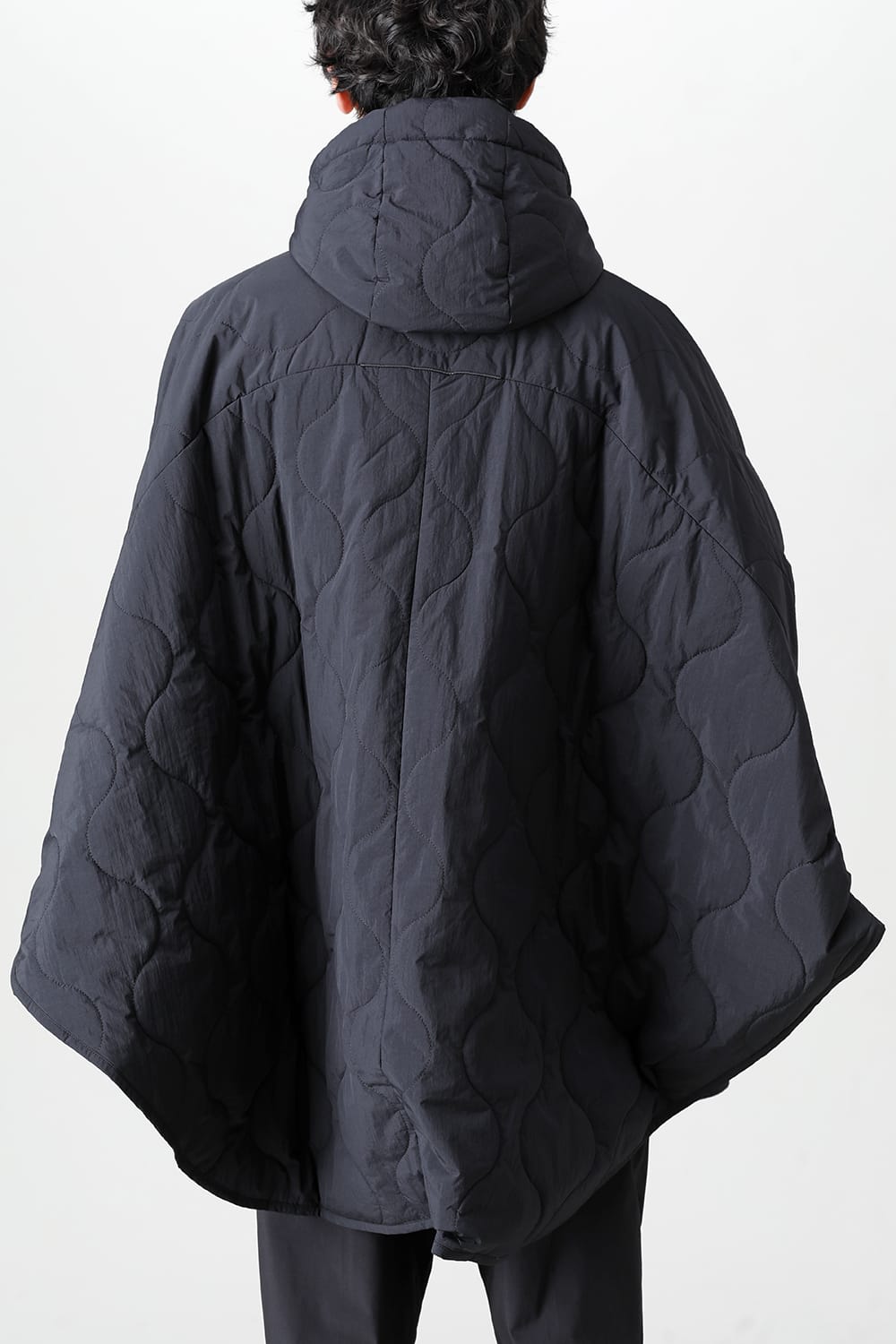Heating Poncho Black