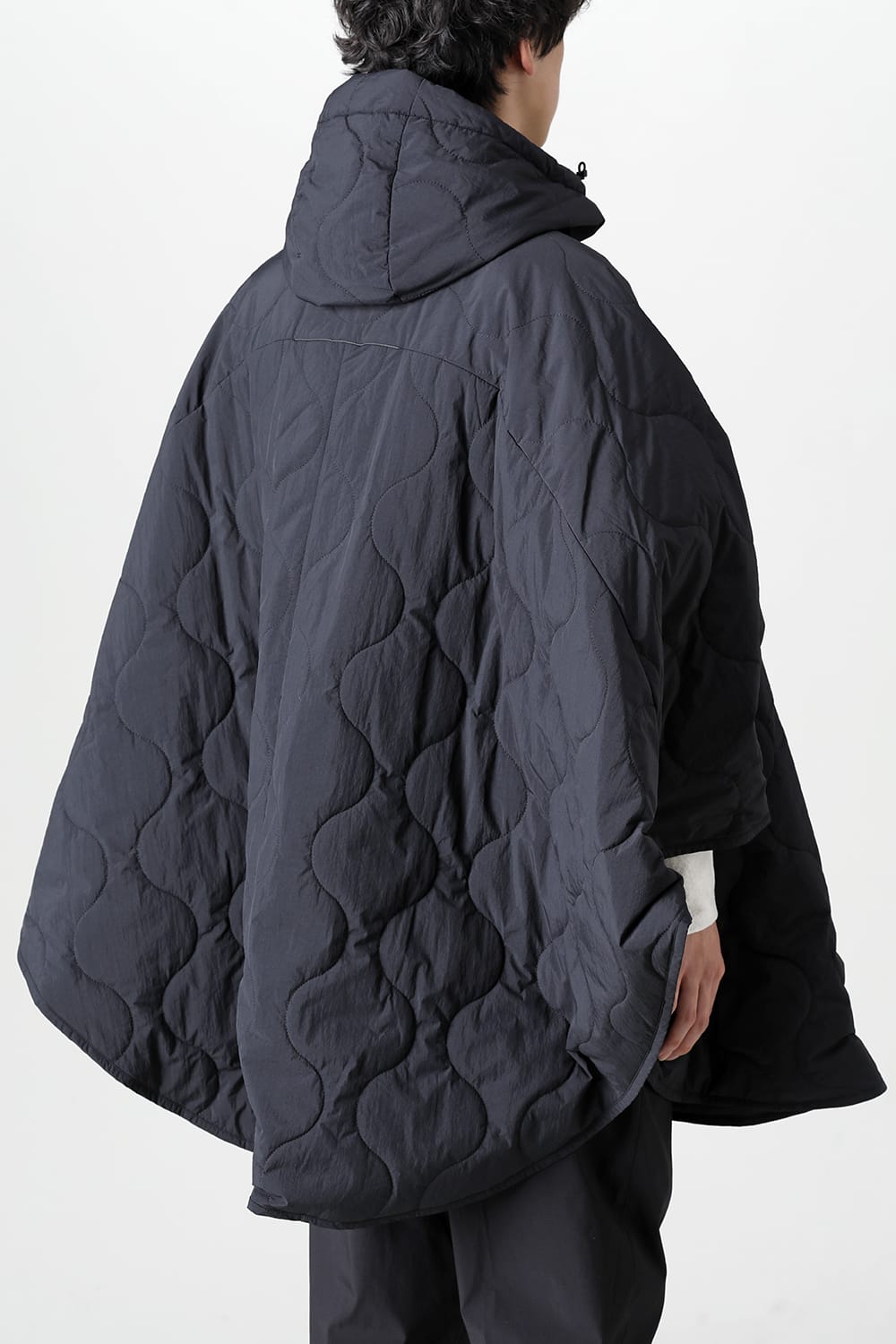 Heating Poncho Black