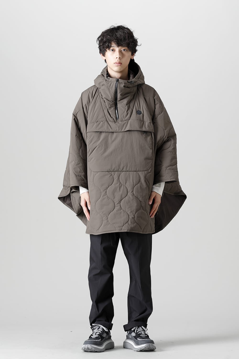 Heating Poncho Brown