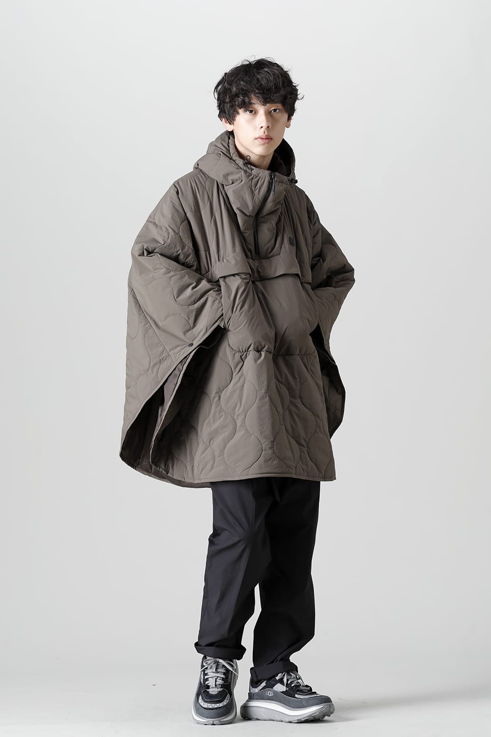 Heating Poncho Brown