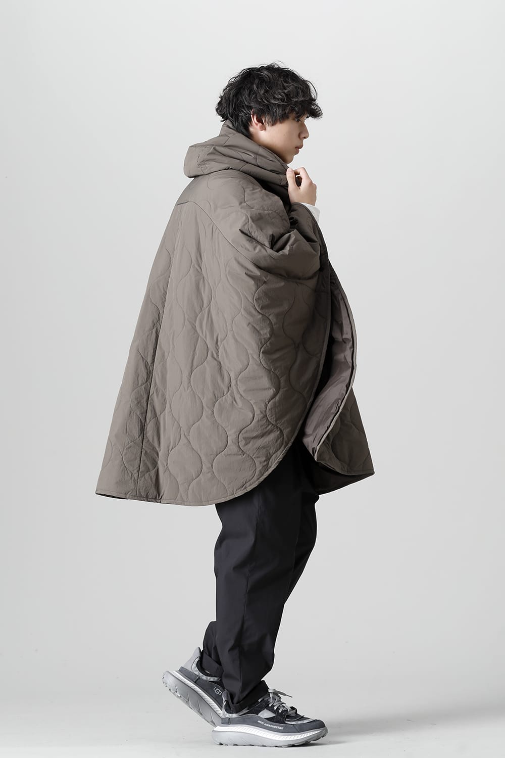 Heating Poncho Brown