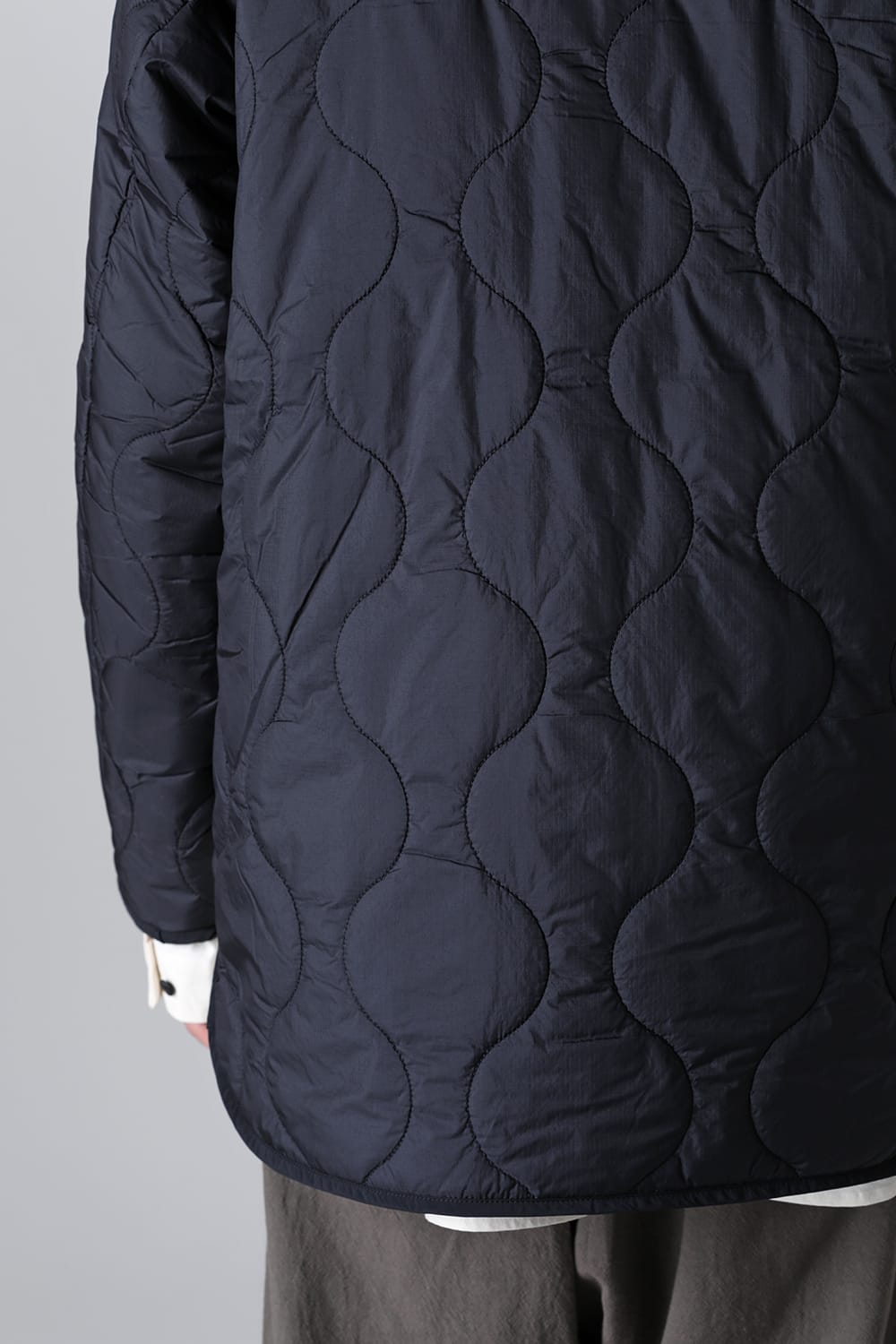 Heating Inner Quilt Blouson Black