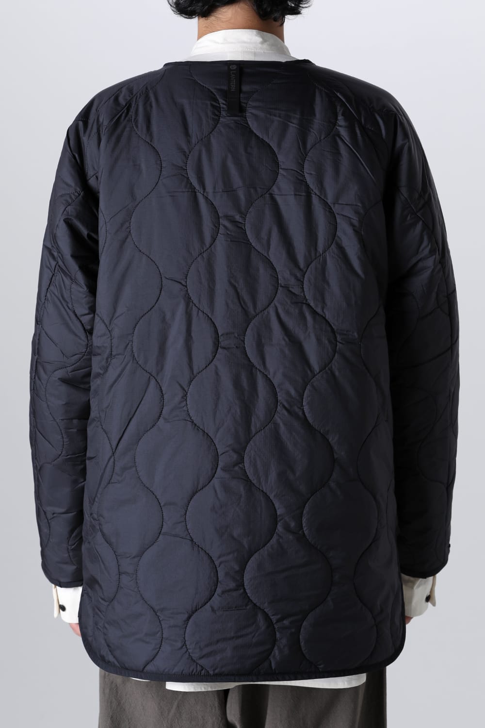 Heating Inner Quilt Blouson Black