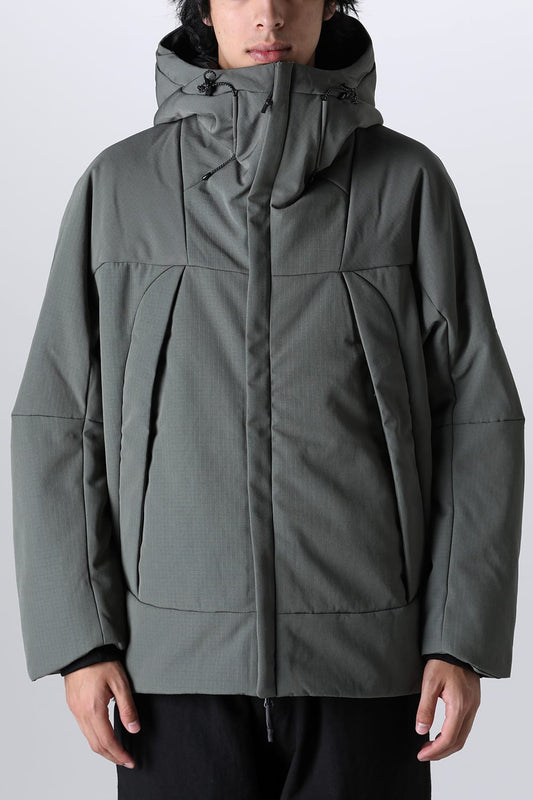 Heating Hooded Blouson Foliage