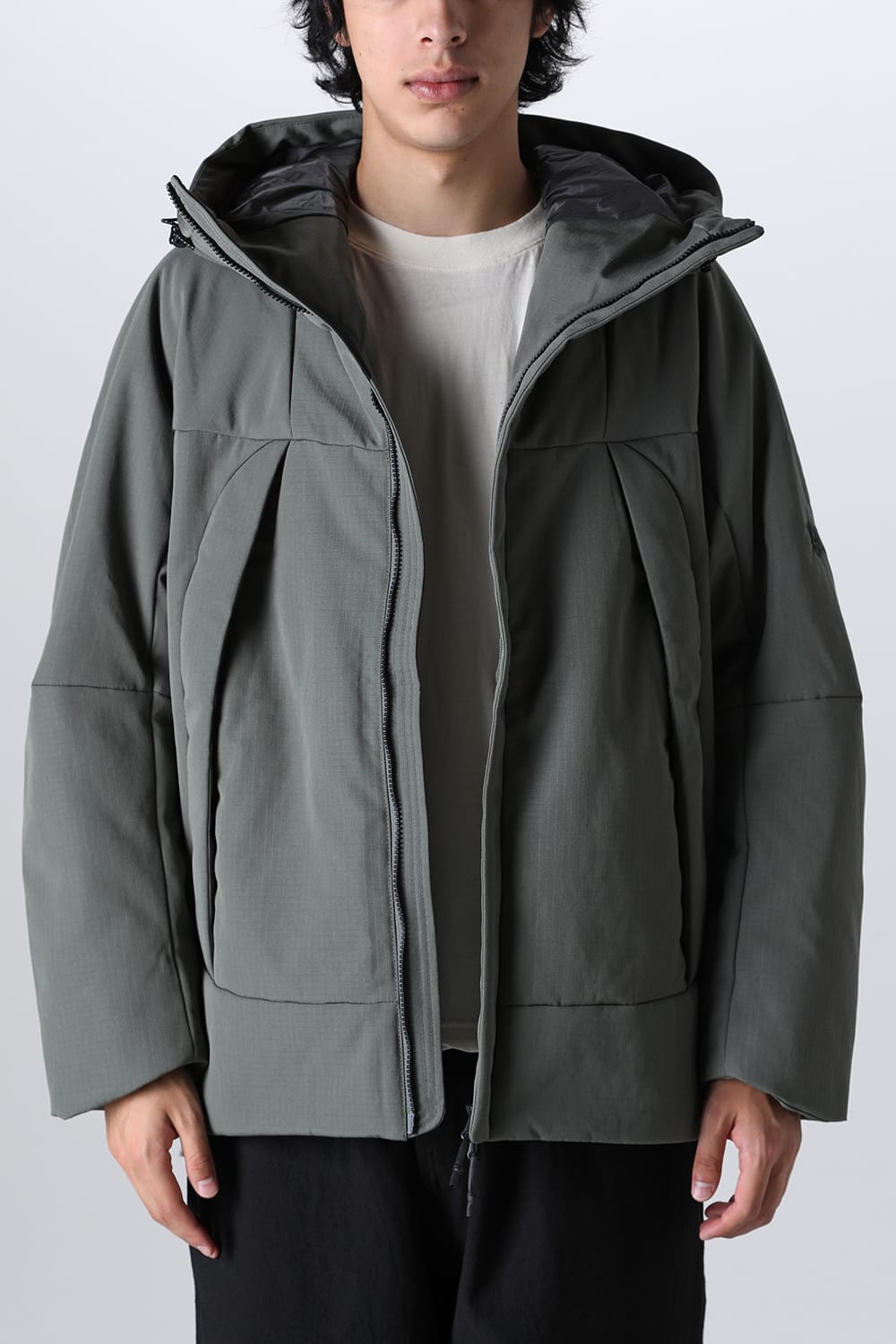 Heating Hooded Blouson Foliage