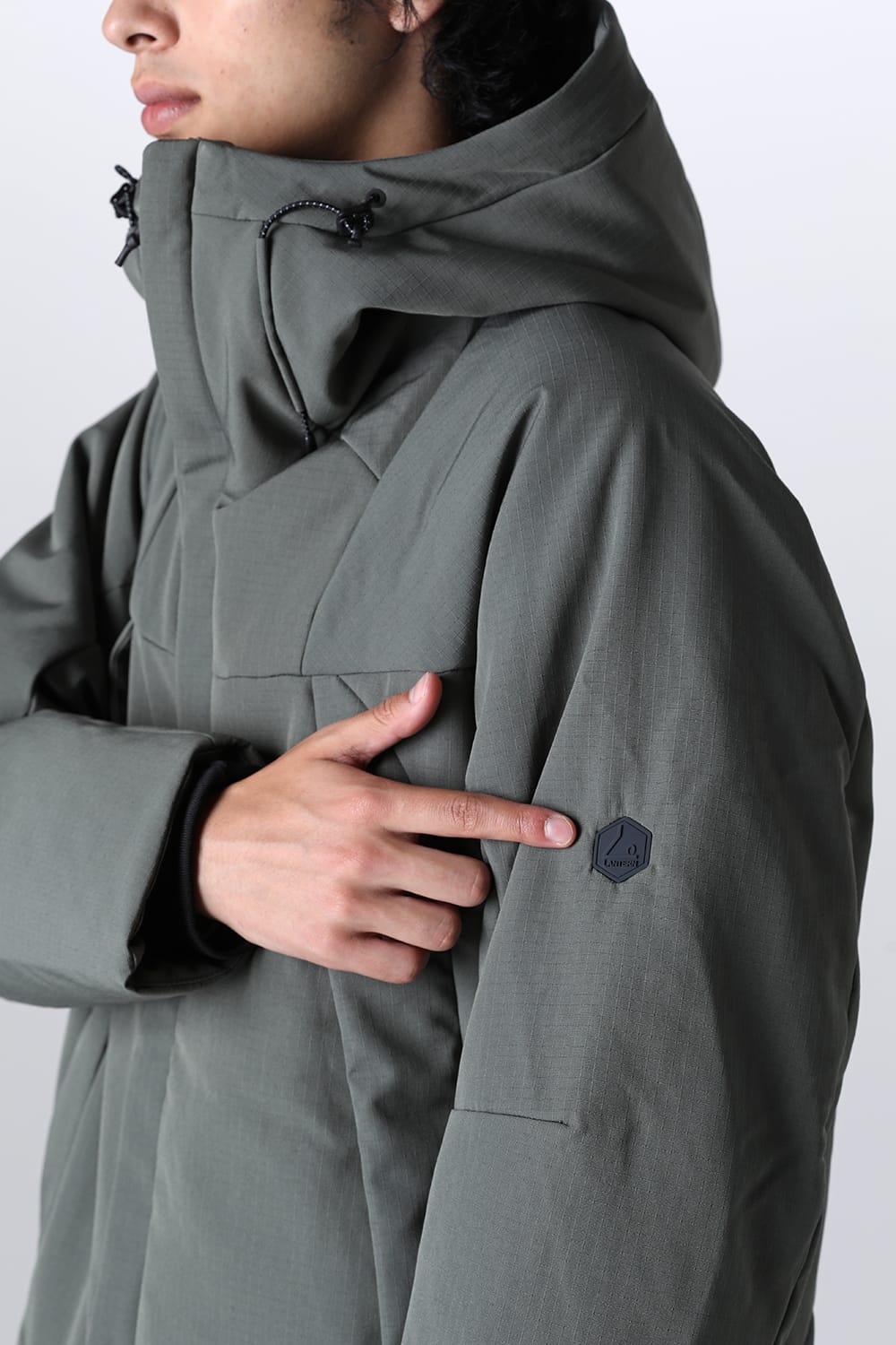 Heating Hooded Blouson Foliage