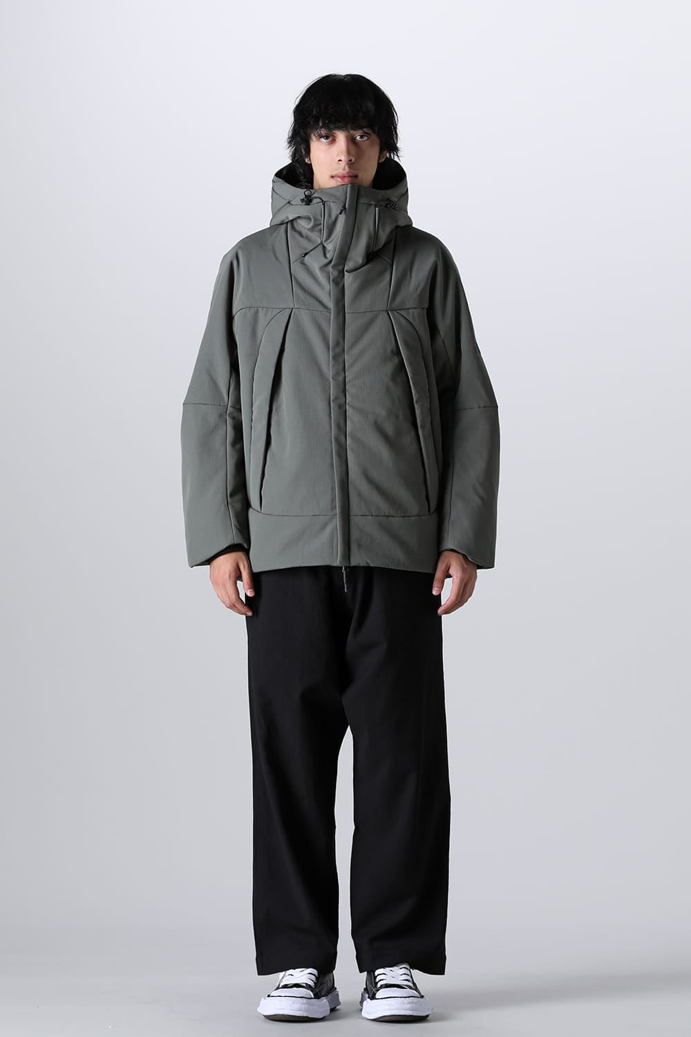 Heating Hooded Blouson Foliage