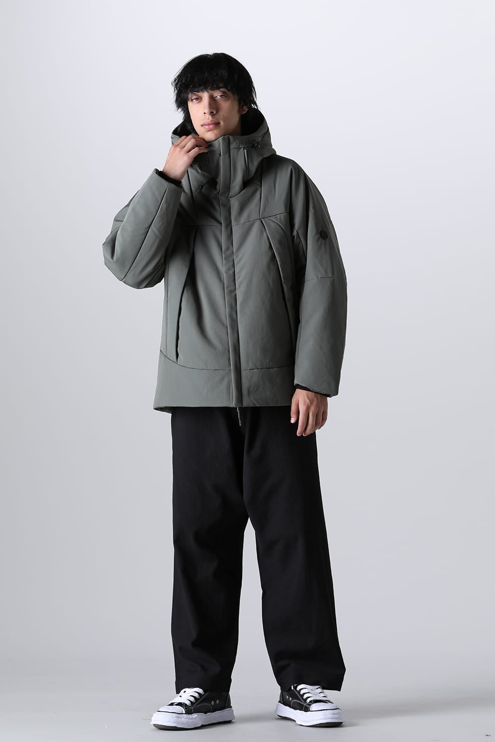 Heating Hooded Blouson Foliage