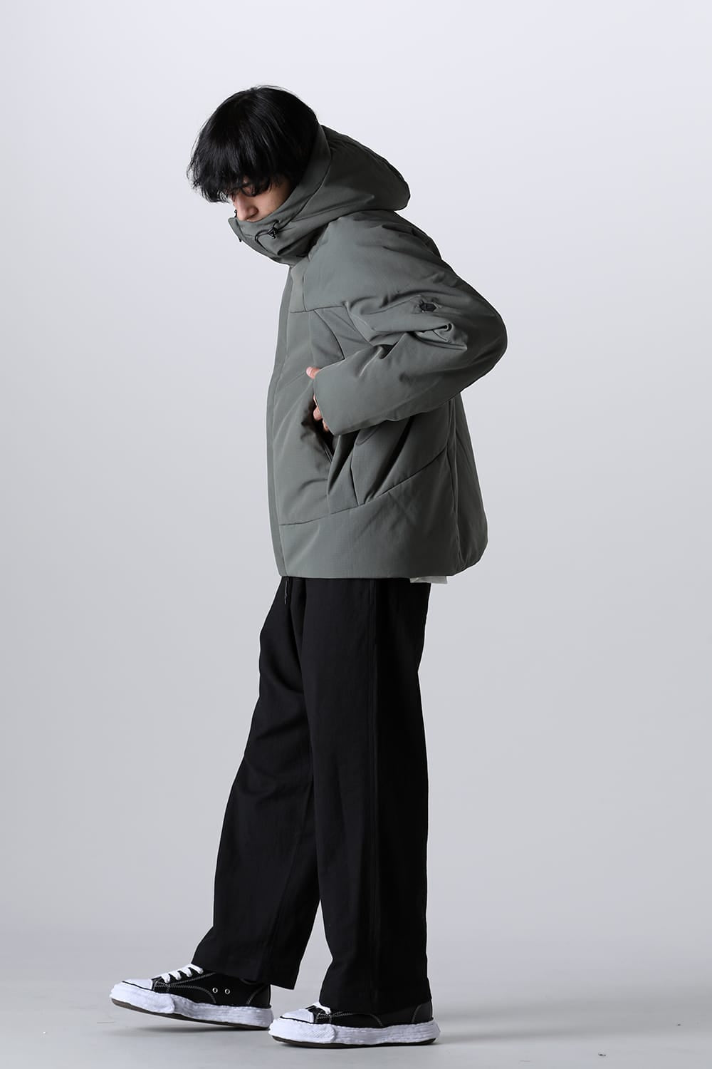 Heating Hooded Blouson Foliage