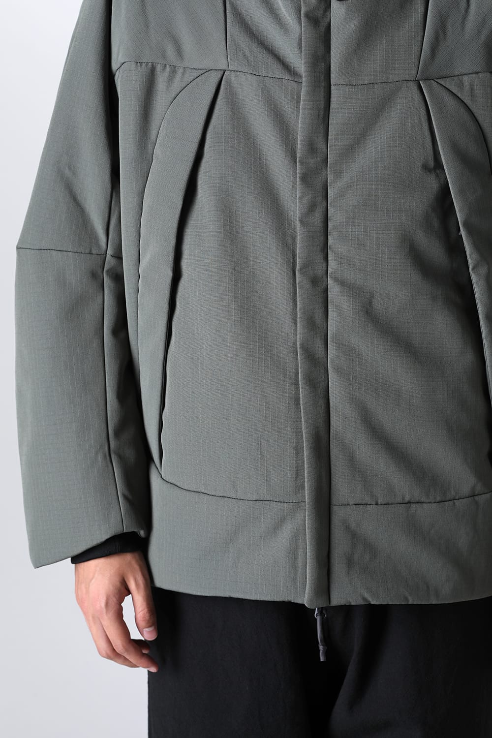 Heating Hooded Blouson Foliage