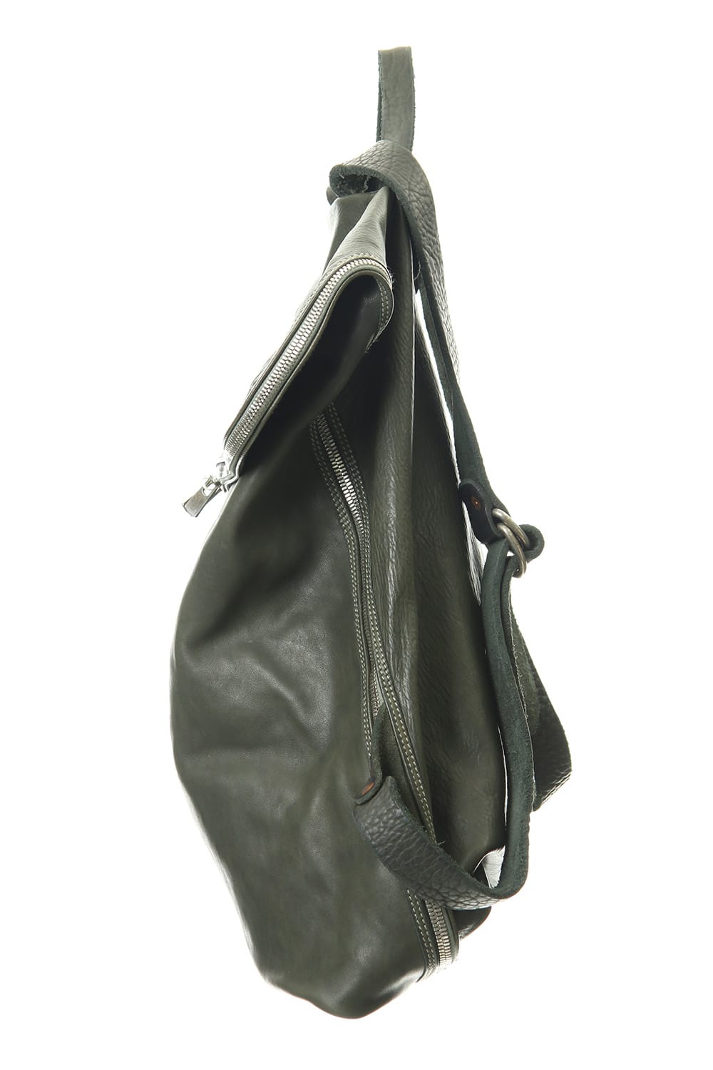 Large Belted Backpack Soft Horse Full Grain Leather CV31T