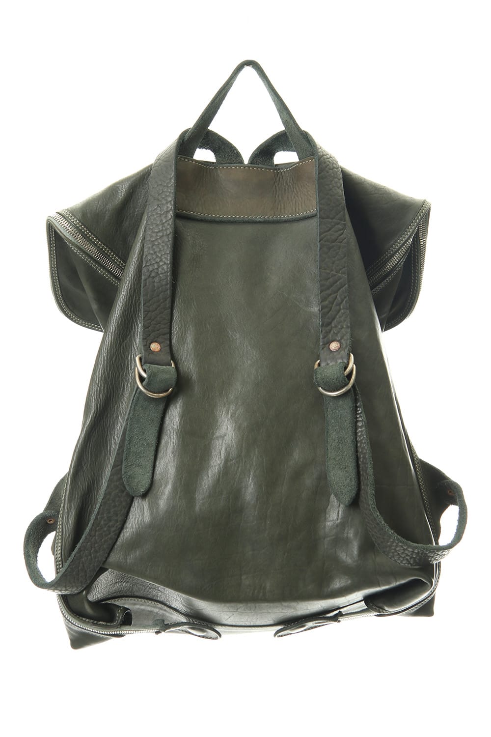 Large Belted Backpack Soft Horse Full Grain Leather CV31T