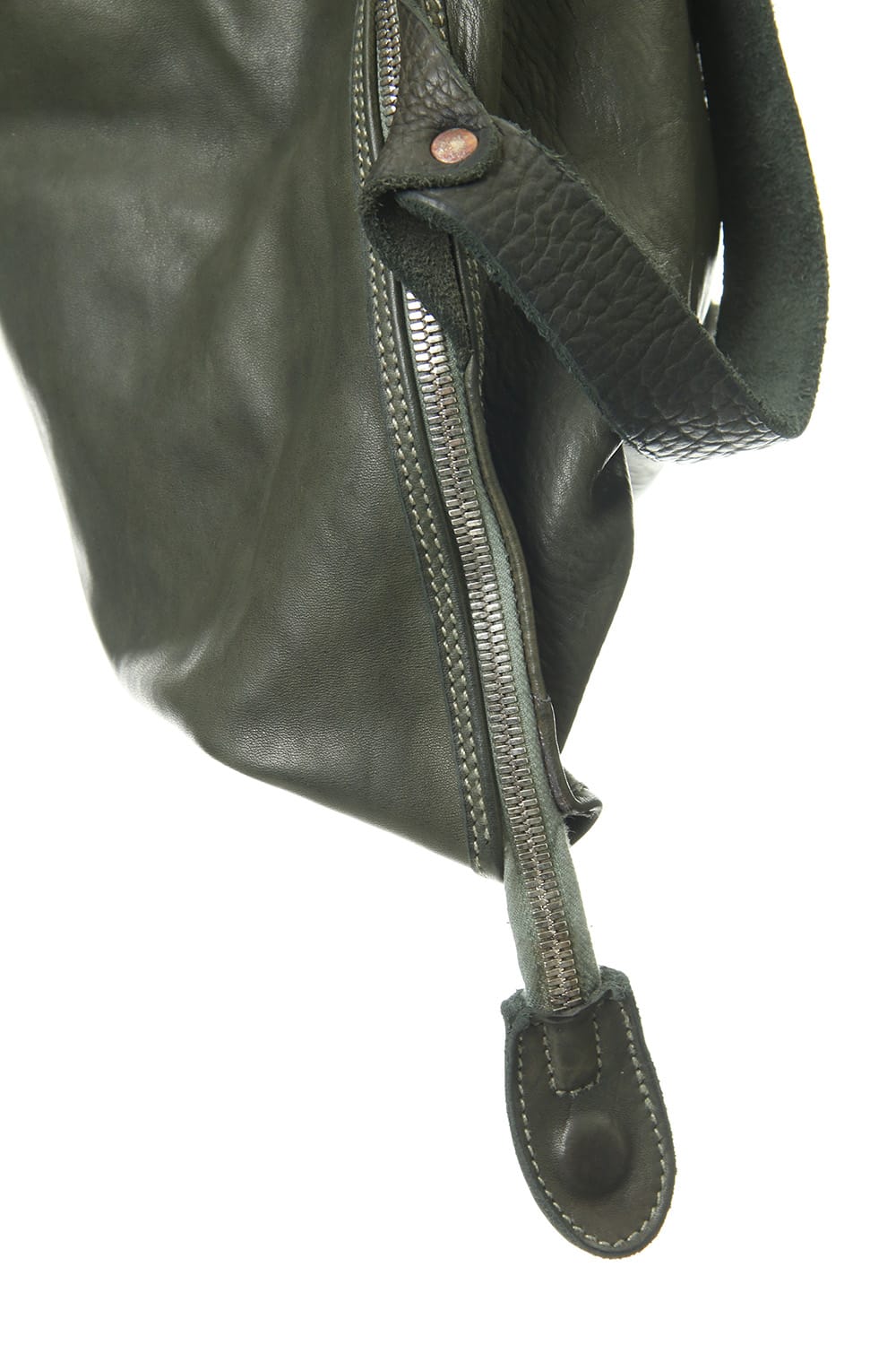 Large Belted Backpack Soft Horse Full Grain Leather CV31T