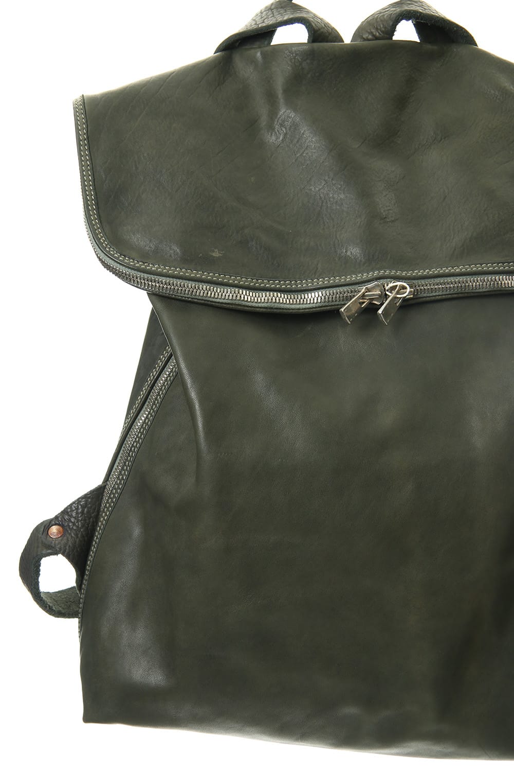 Large Belted Backpack Soft Horse Full Grain Leather CV31T