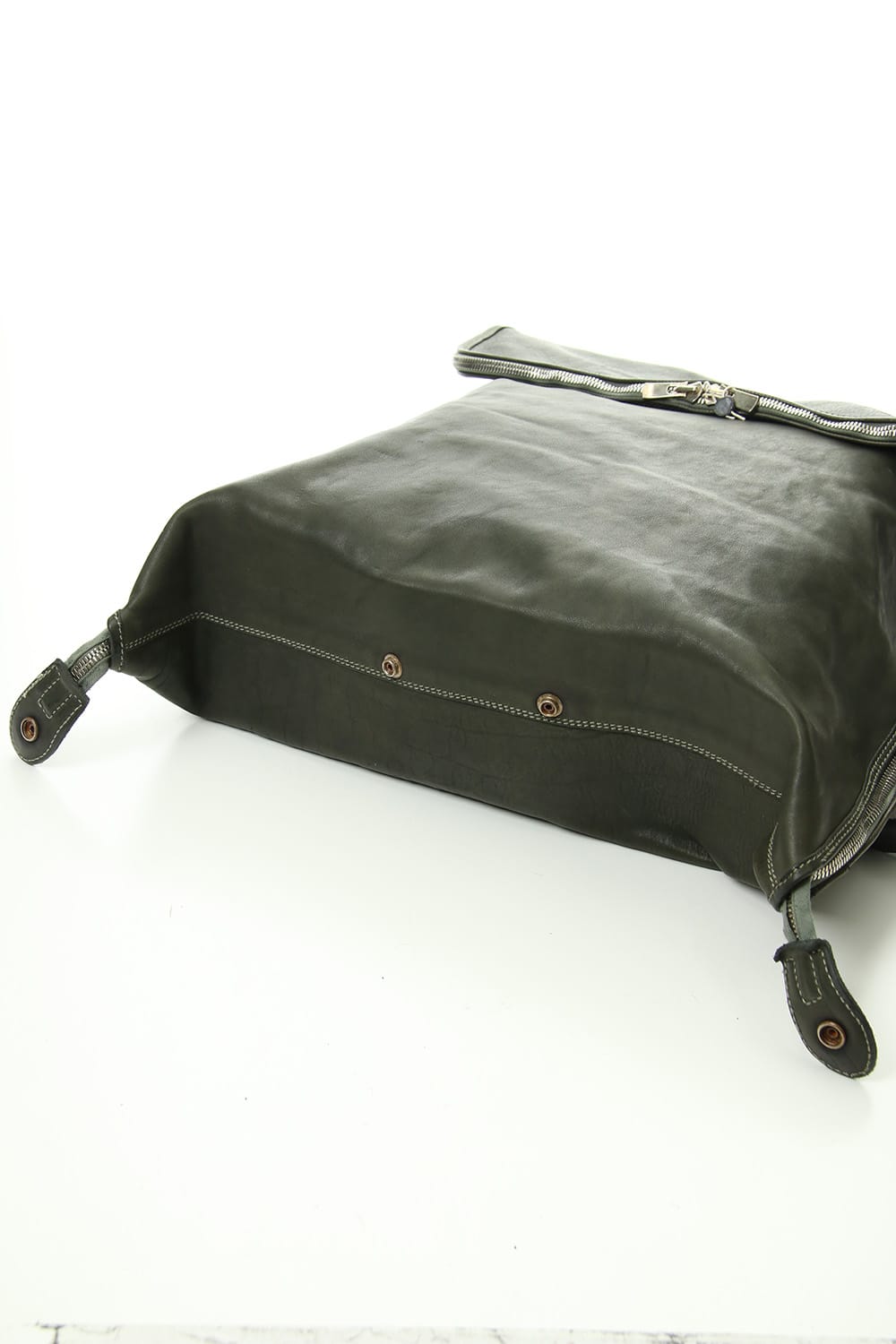 Large Belted Backpack Soft Horse Full Grain Leather CV31T