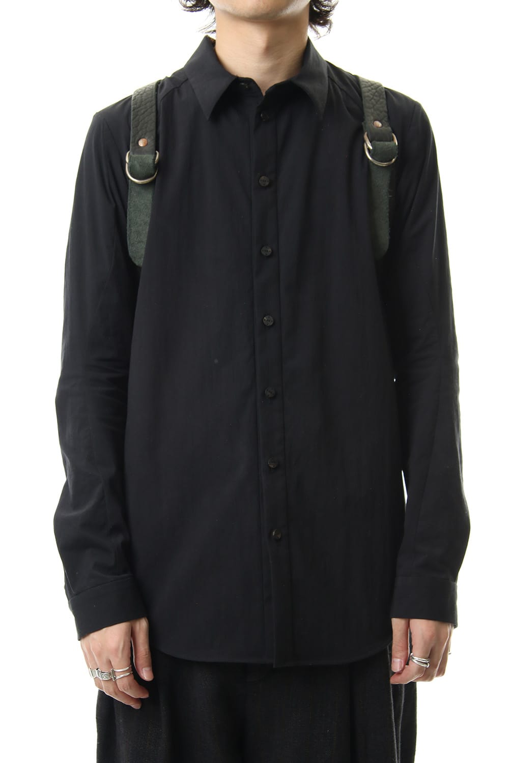 Large Belted Backpack Soft Horse Full Grain Leather CV31T