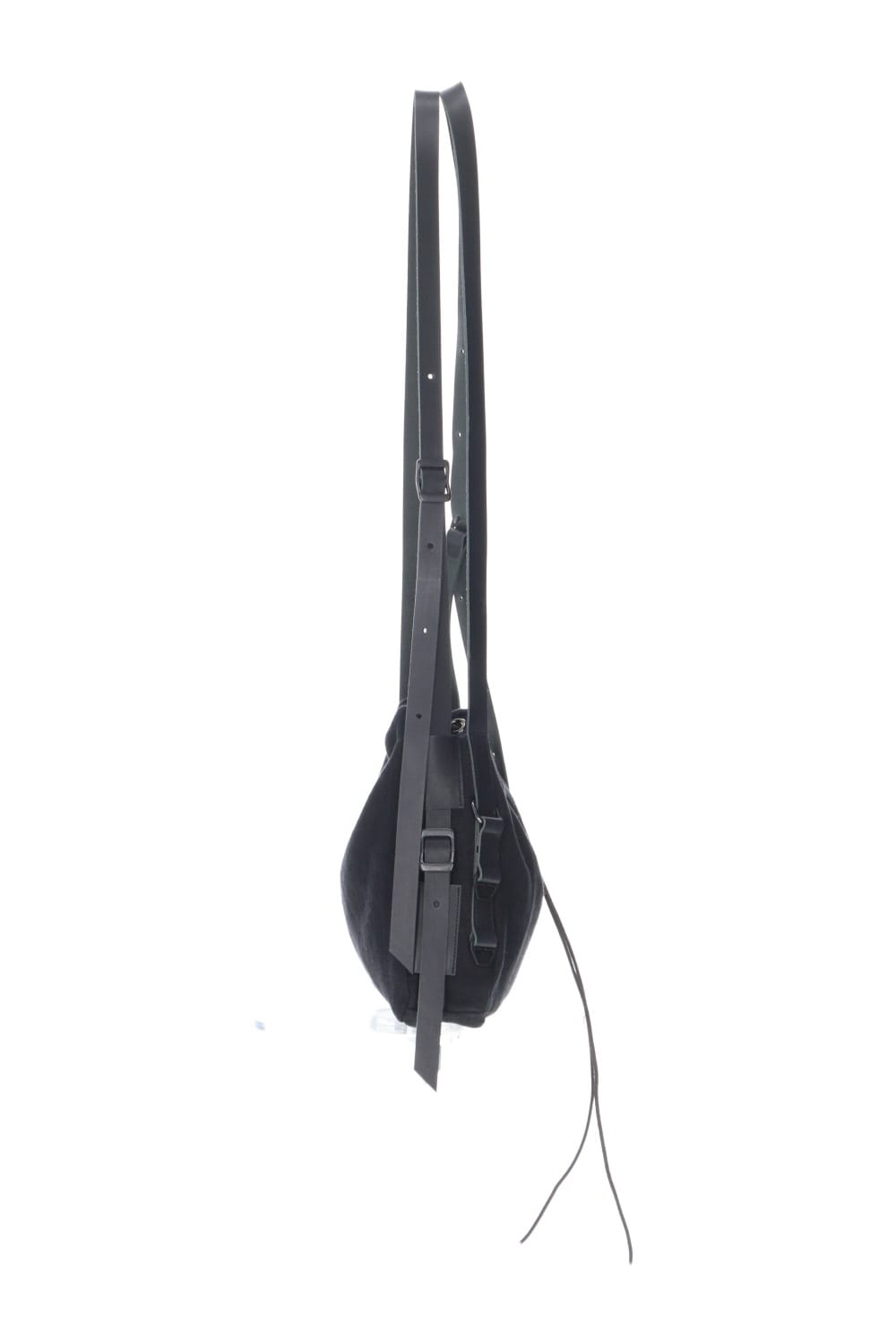 Jute x Cotton Military Twill Small Shoulder Bag Wine