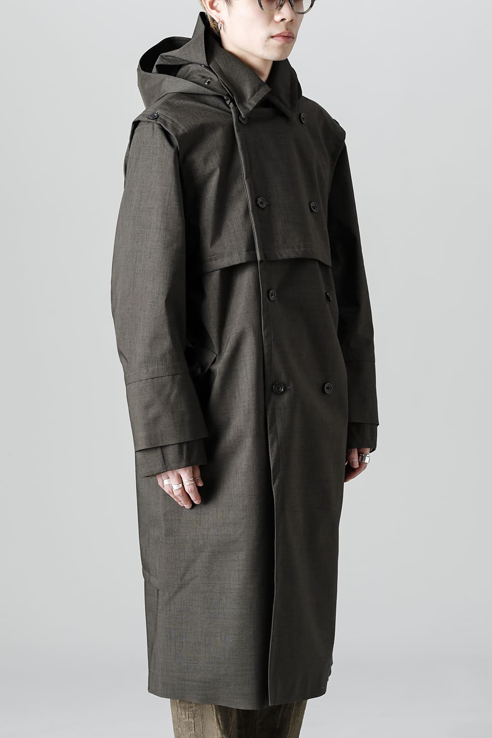 メイフェア オム ミックスド アーミー グリーン