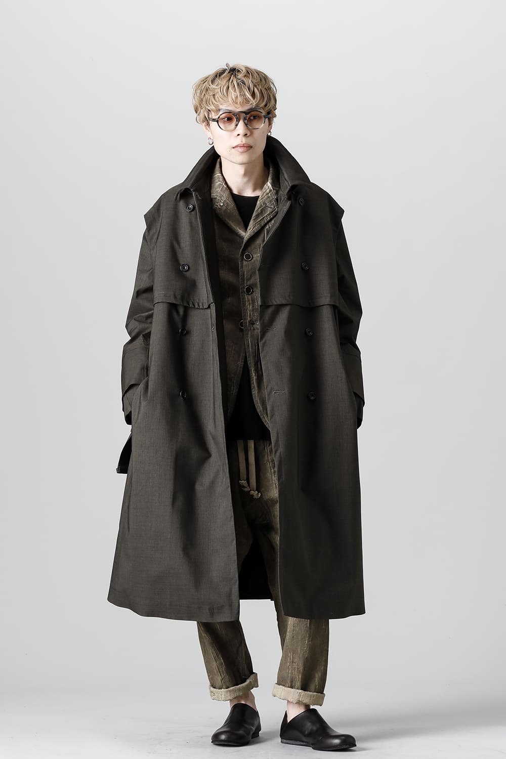 メイフェア オム ミックスド アーミー グリーン