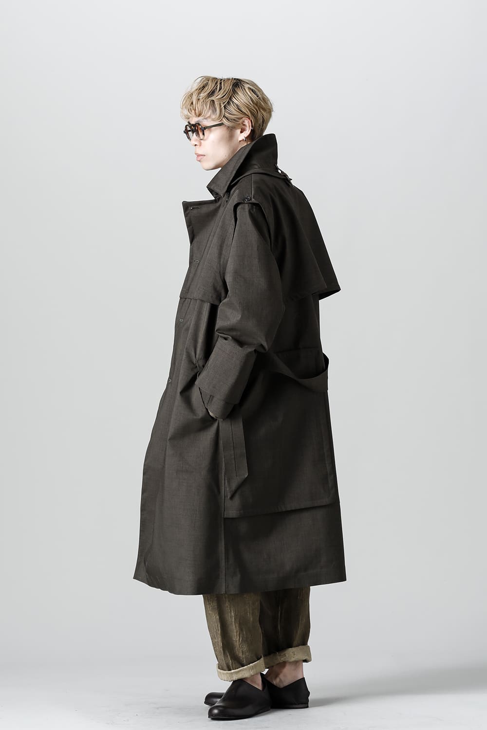 メイフェア オム ミックスド アーミー グリーン