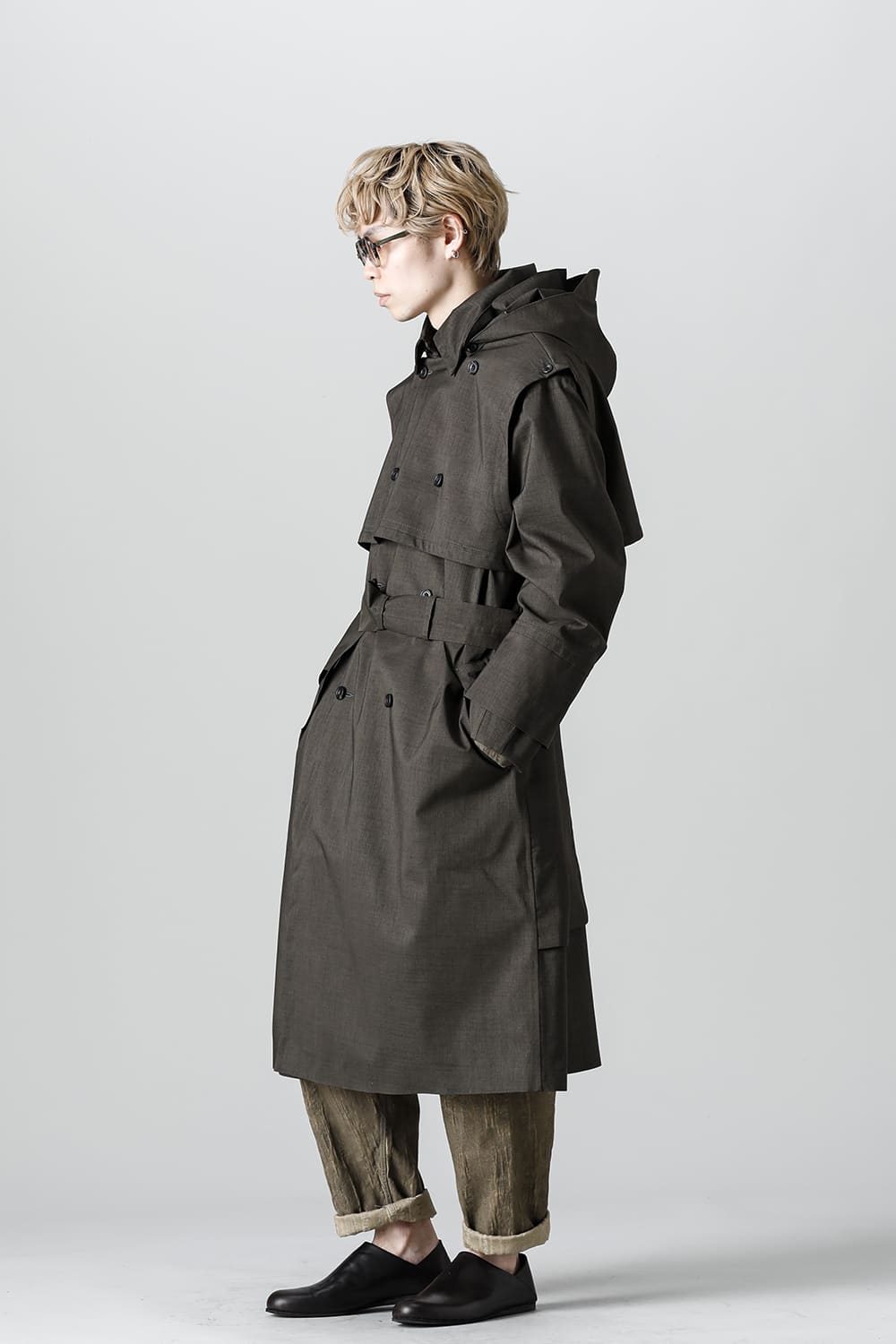 メイフェア オム ミックスド アーミー グリーン