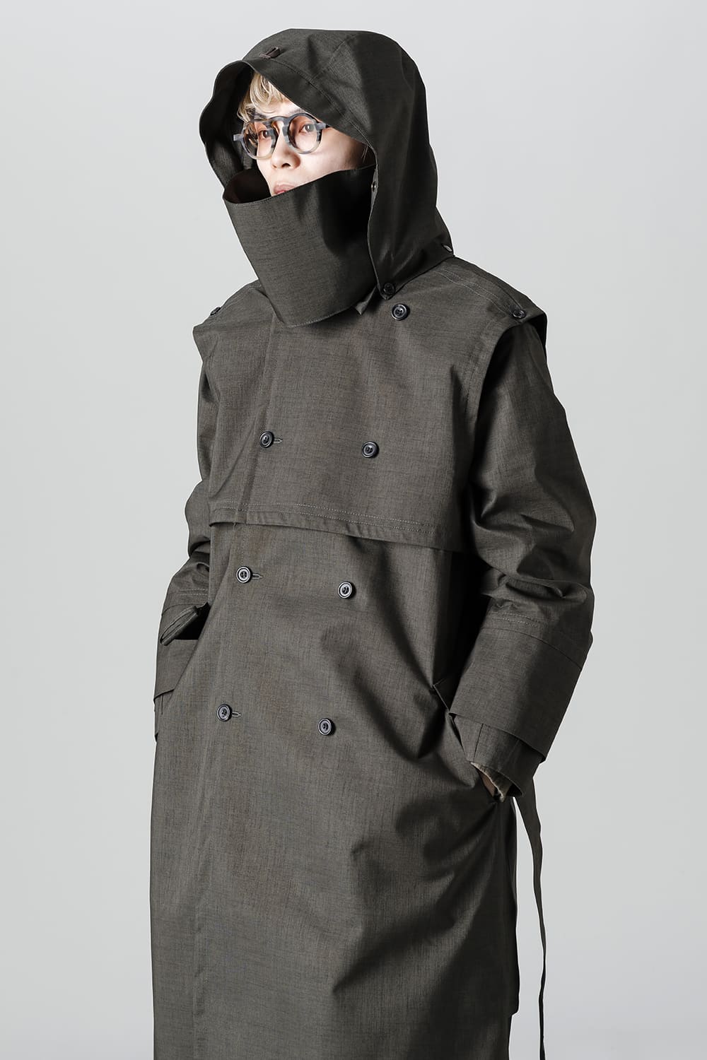 メイフェア オム ミックスド アーミー グリーン