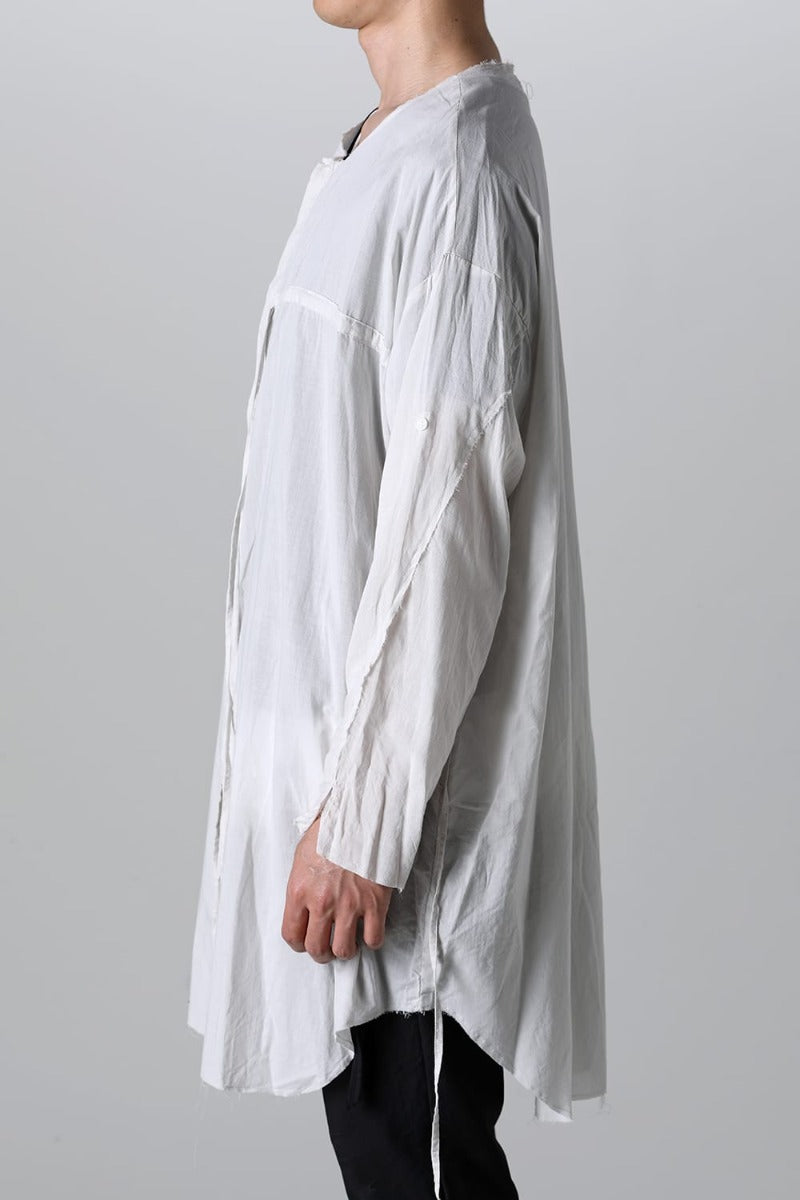 リボンコードスモックシャツ L.Gray