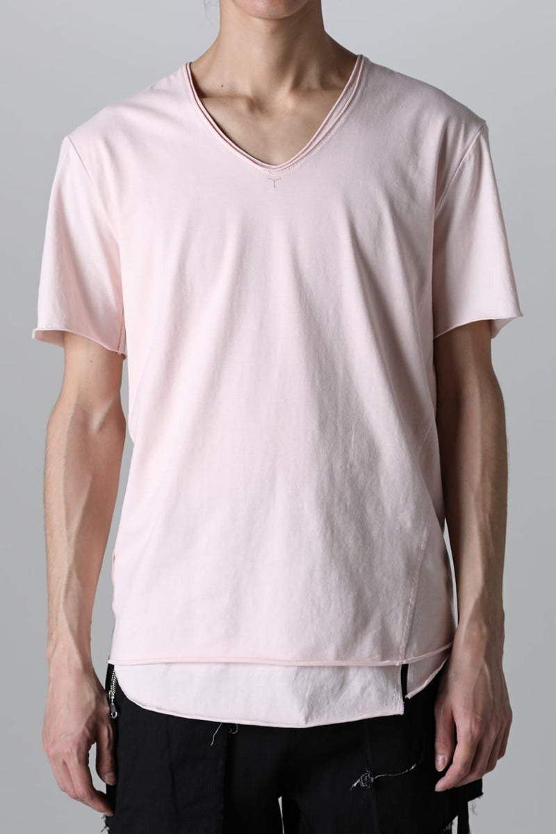 Layered Cutsew -0th- Ash Pink