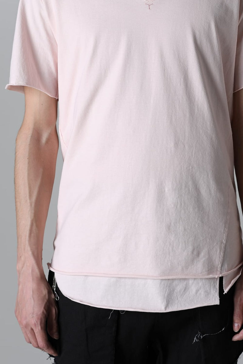 Layered Cutsew -0th- Ash Pink