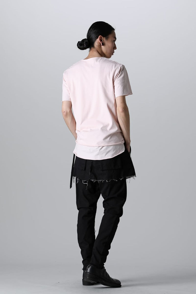 Layered Cutsew -0th- Ash Pink