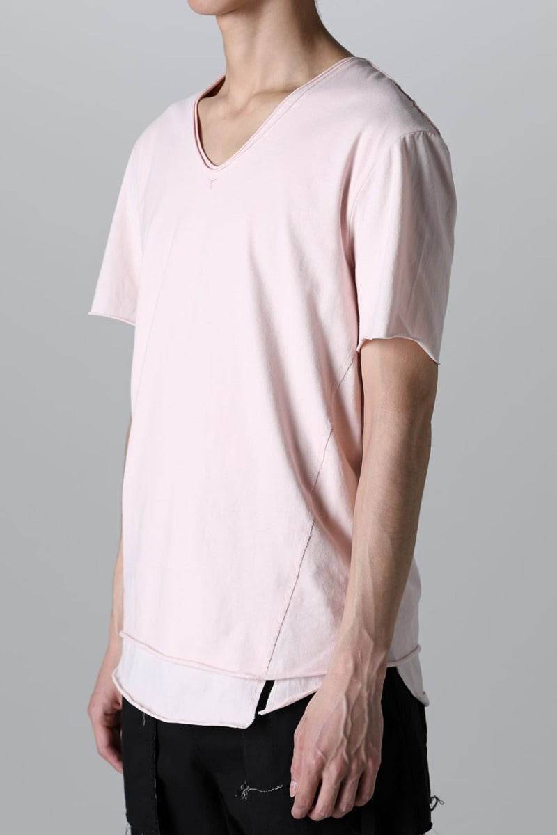 Layered Cutsew -0th- Ash Pink