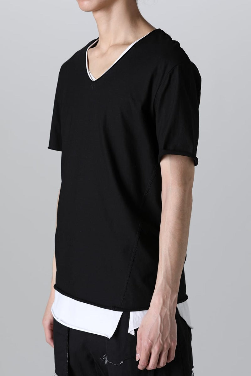 Layered Cutsew -0th- Black/White