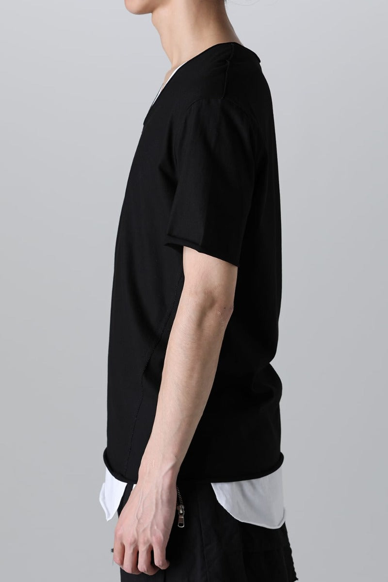 Layered Cutsew -0th- Black/White