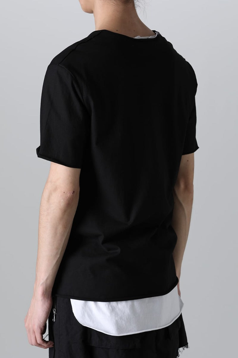 Layered Cutsew -0th- Black/White