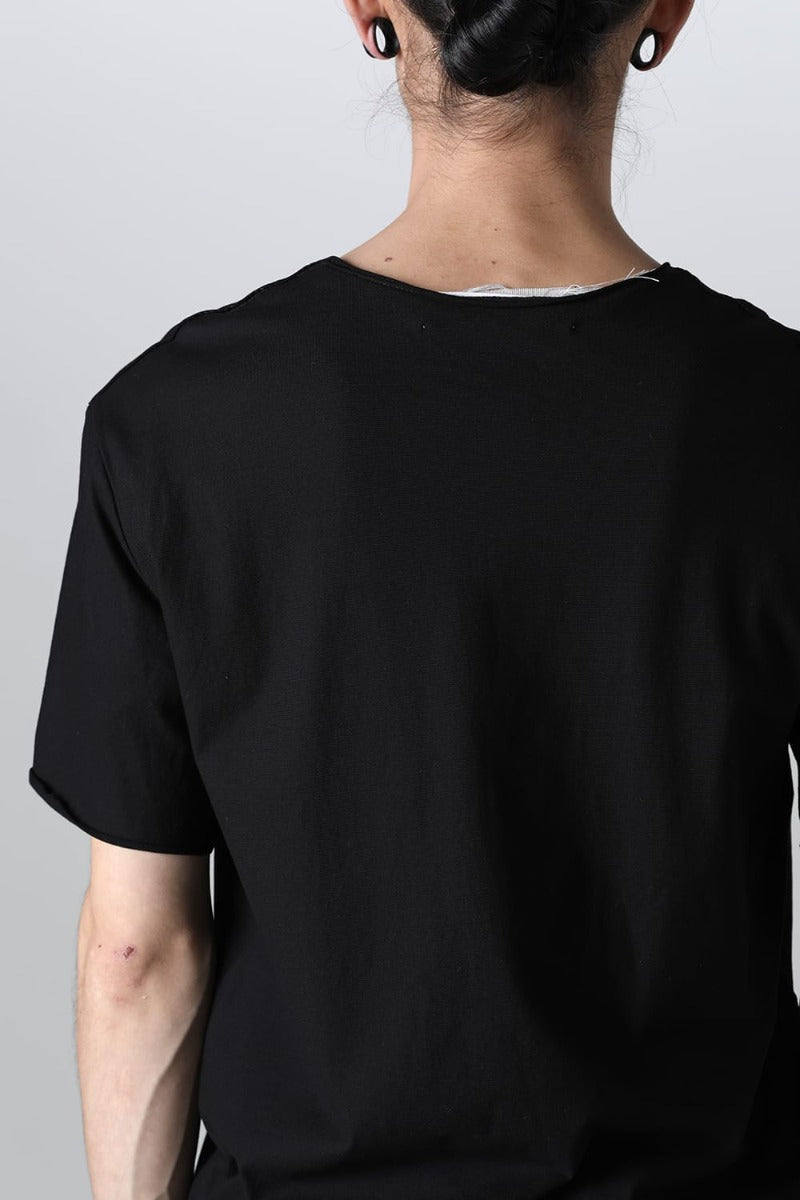 Layered Cutsew -0th- Black/White