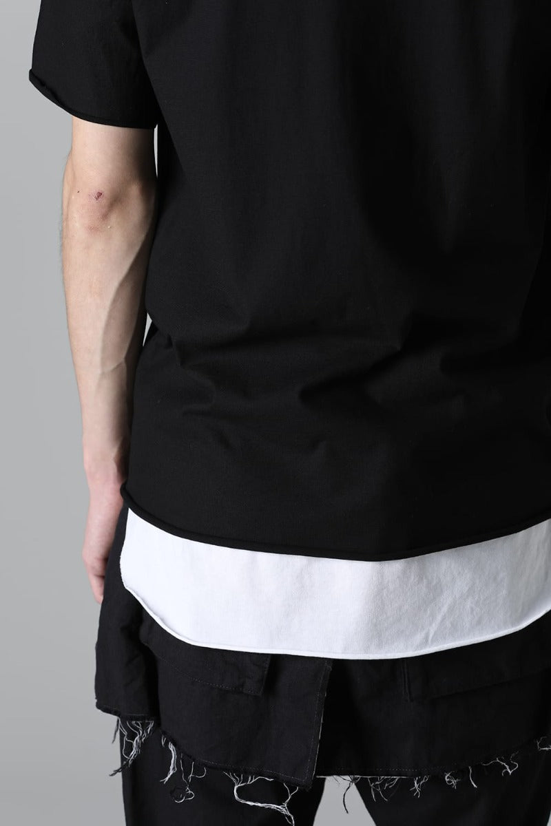 Layered Cutsew -0th- Black/White