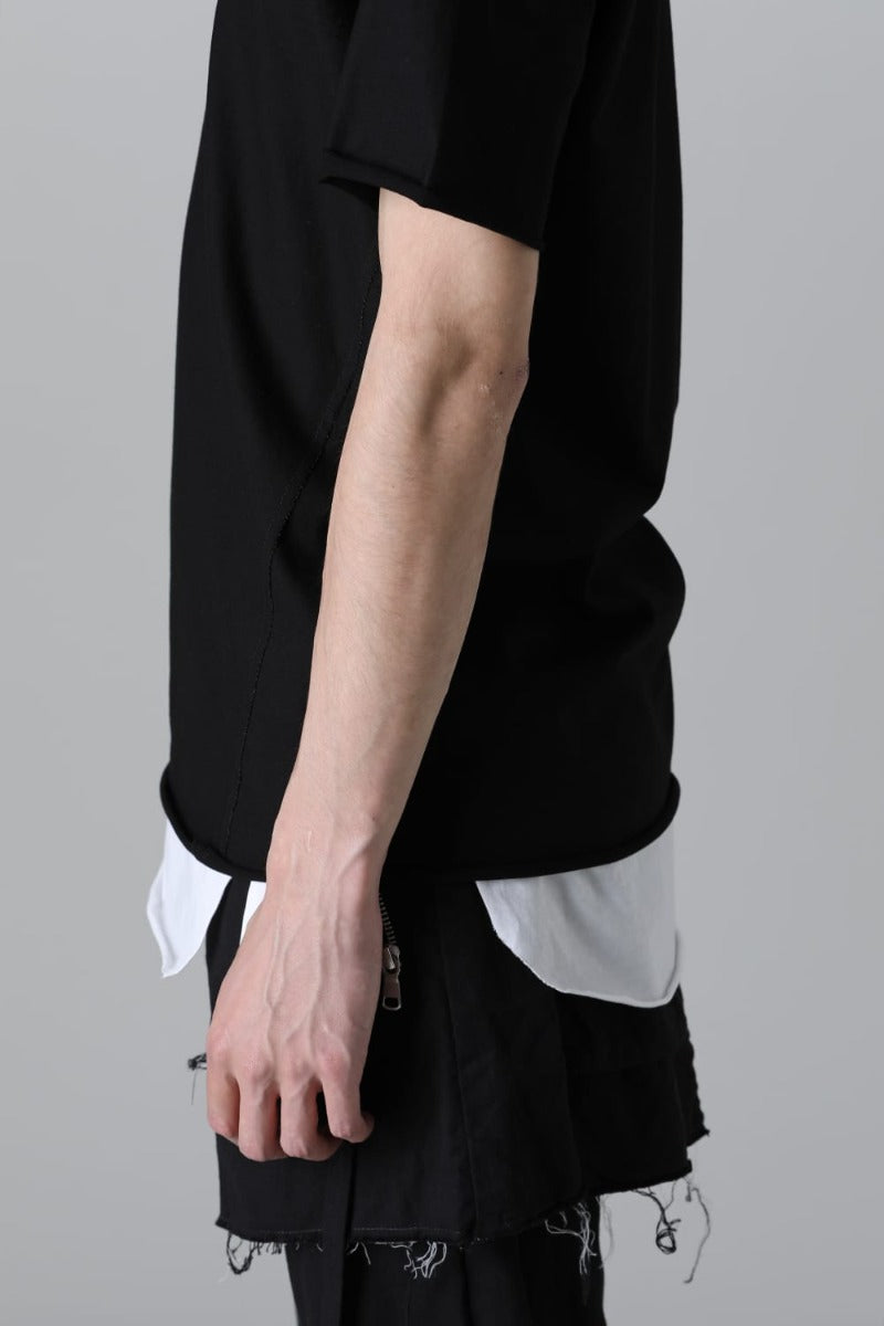 Layered Cutsew -0th- Black/White