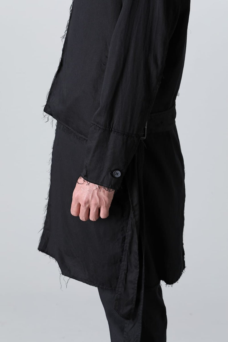 Airy Harf Layered Coat Regular